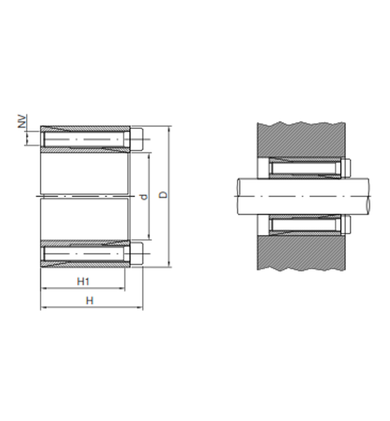 Desenho técnico KLSS 10x20