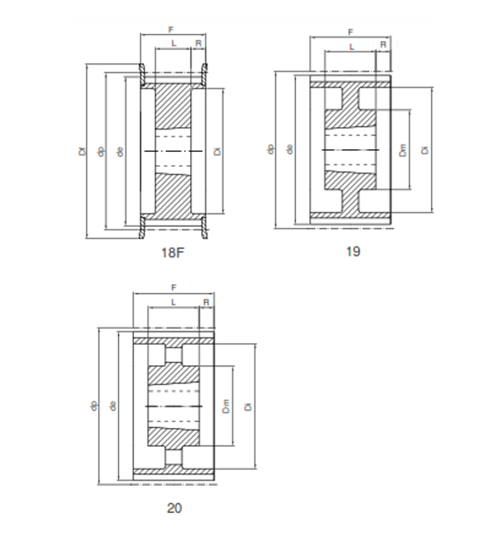 Desenho técnico 14M170Z38TL