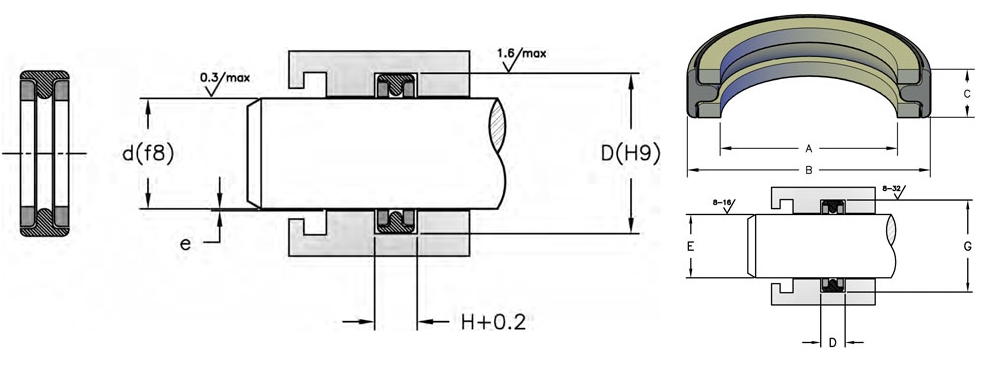 Desenho técnico LTR.047,63.057.07,16