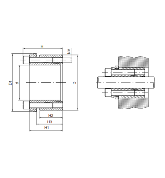 Desenho técnico KLDB 19x47