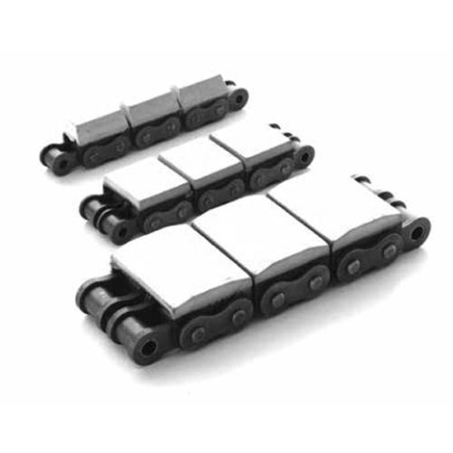 Corrente de rolos com ponte de borracha 08B-G1