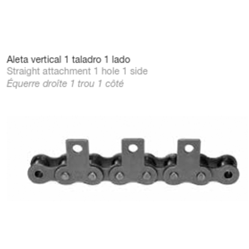 Corrente de rolos de Alheta Vertical *06B-1
