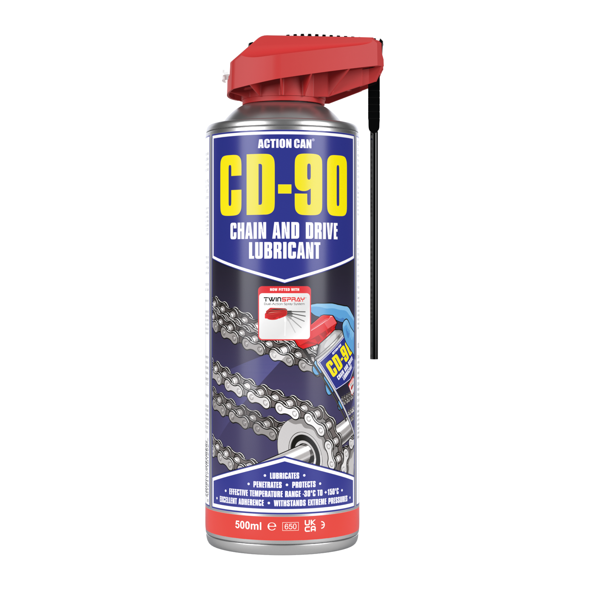 ACTION CAN CD90 TWINSPRAY LUBRIFICANTE CORRENTES 500ML
