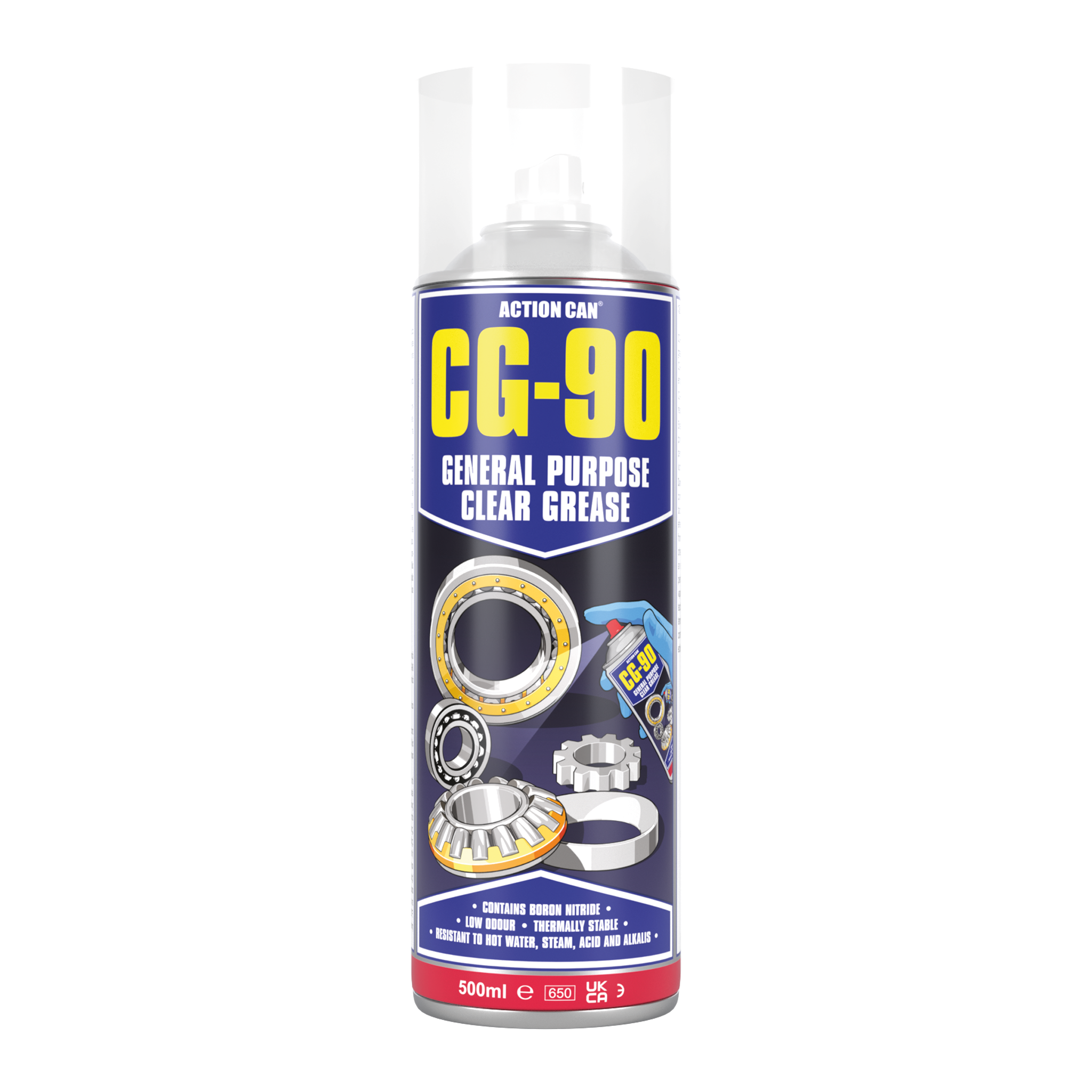 ACTION CAN CG90 MASSA INCOLOR + PTFE 500ML