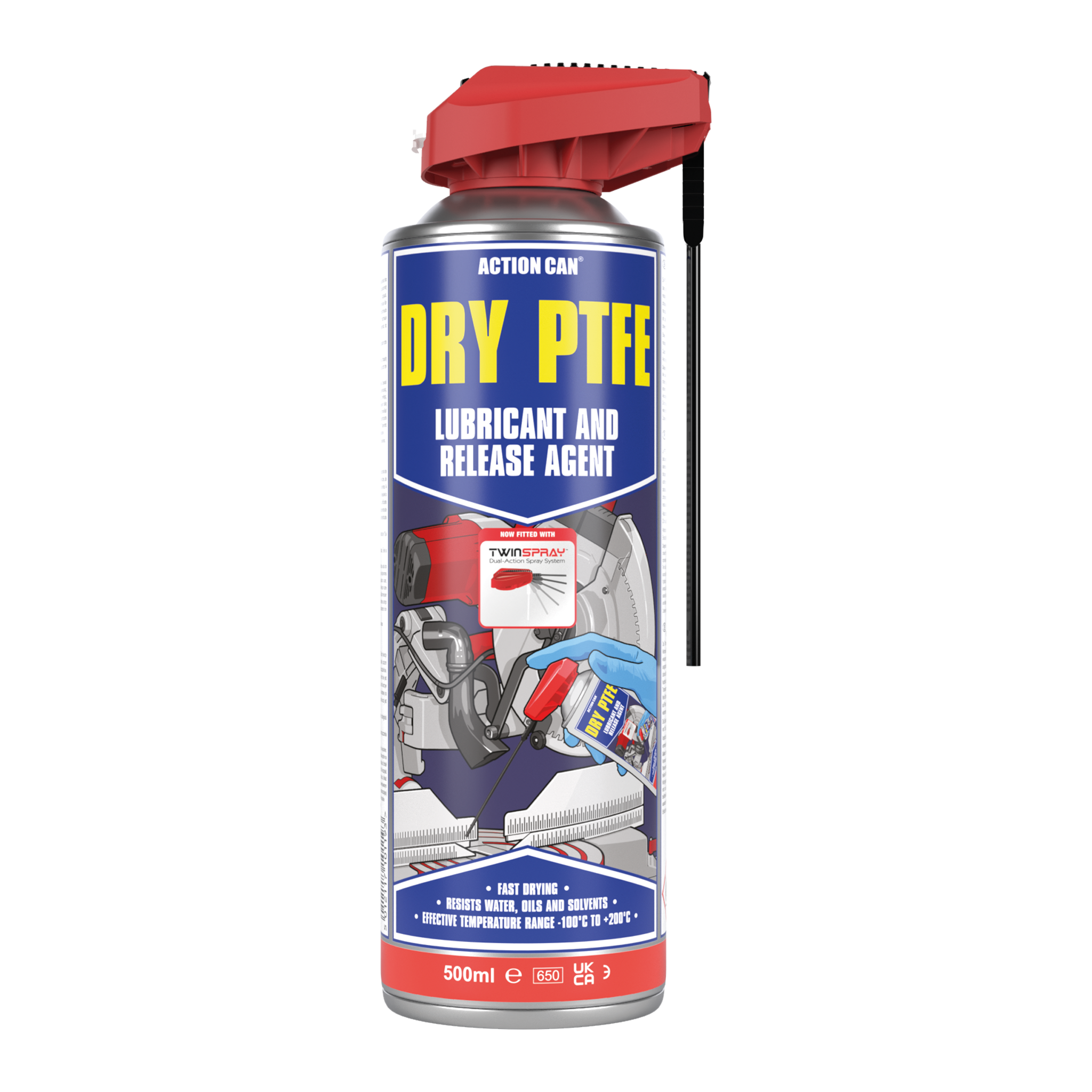 ACTION CAN DRY PTFE TWINSPRAY