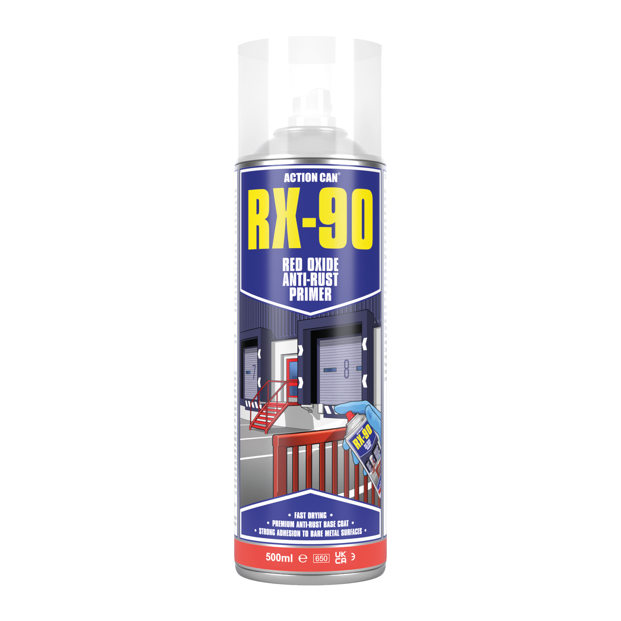ACTION CAN RX90 PRIMÁRIO ANTIFERRUGEM ÓXIDO VERMELHO 500ML
