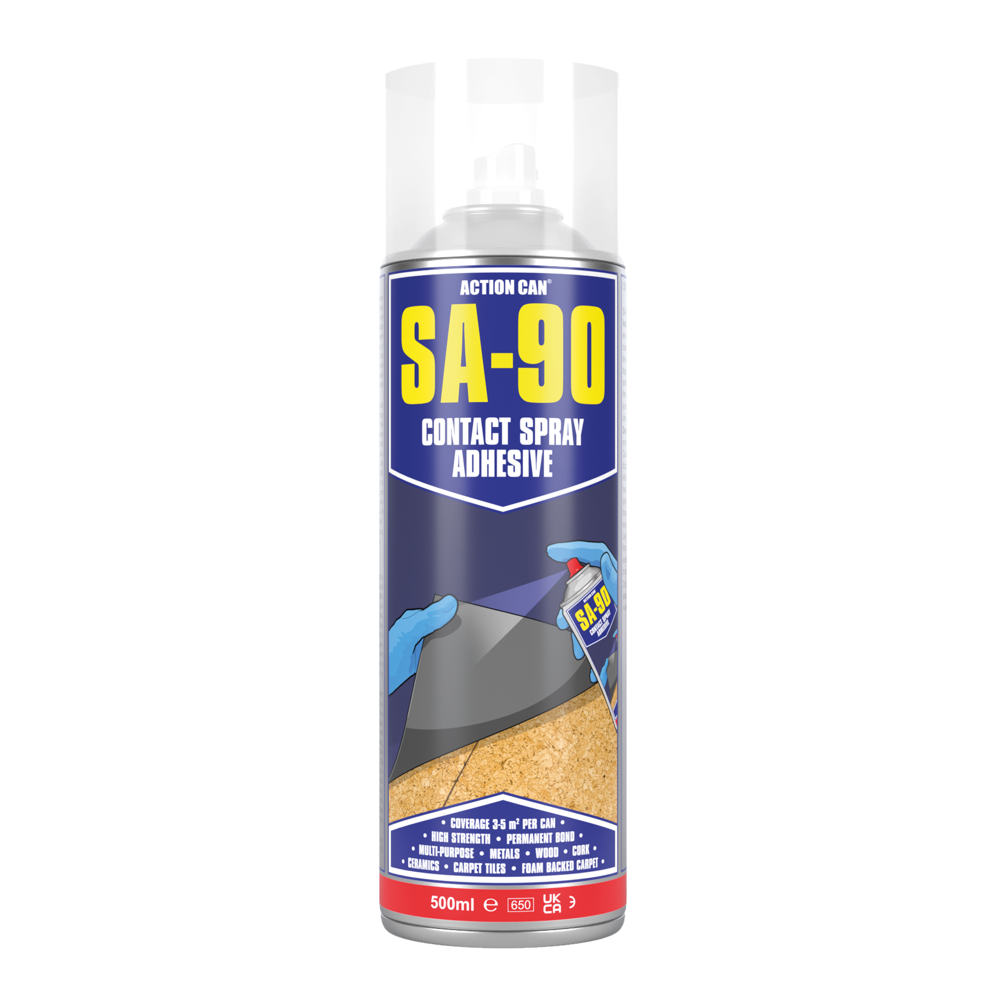 ACTION CAN SA90 COLA CONTACTO INDUSTRIAL 500ML